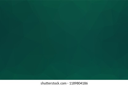 Light Green vector blurry hexagon template. Brand new colored illustration in blurry style with gradient. Brand new design for your business.