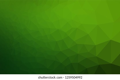 Light Green vector blurry hexagon texture. Shining colored illustration in a Brand new style. The polygonal design can be used for your web site.