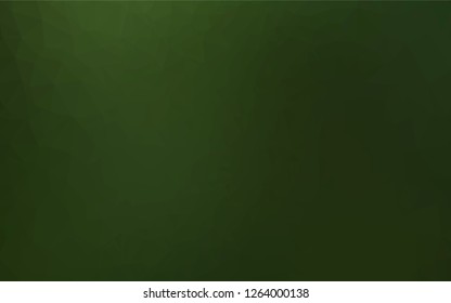 Light Green vector blurry hexagon texture. An elegant bright illustration with gradient. Brand new style for your business design.