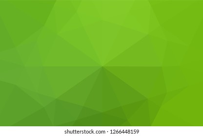 Light Green vector blurry hexagon texture. A sample with polygonal shapes. Brand new design for your business.