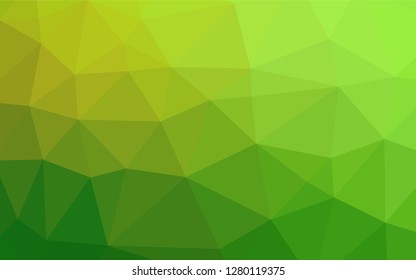 Light Green vector blurry hexagon texture. Brand new colored illustration in blurry style with gradient. The textured pattern can be used for background.