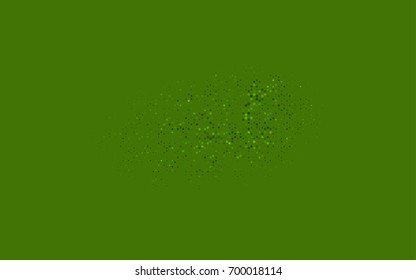 Light Green vector blurry hexagon background design. Geometric background in Origami style with gradient. 