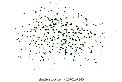 Light Green vector blurry rectangular background. Geometric background in square style with gradient. The pattern can be used for brand-new background.