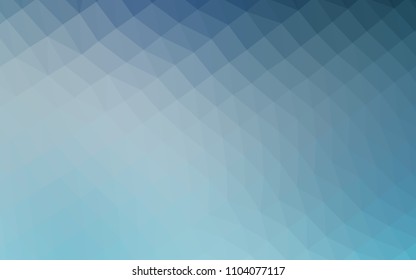 Light Green vector blurry triangle background. Brand new colored illustration in blurry style with gradient. The completely new template can be used for your brand book.