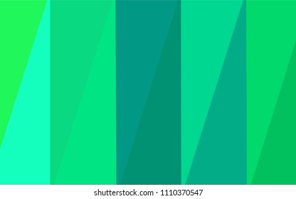 Light Green vector blurry triangle template. Creative geometric illustration in Origami style with gradient. Textured pattern can be used for background.