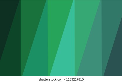 Light Green vector blurry triangle pattern. Elegant bright polygonal illustration with gradient. That new template can be used for your brand book.