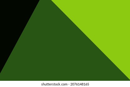 Light Green vector blurry triangle template. An elegant bright illustration with gradient. Template for your brand book.