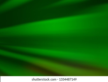 Light Green vector bokeh and colorful pattern. Colorful illustration in abstract style with gradient. The best blurred design for your business.