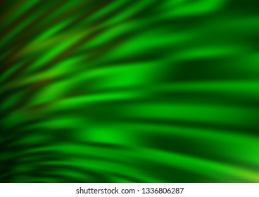 Light Green vector bokeh and colorful pattern. Glitter abstract illustration with an elegant design. A new texture for your design.