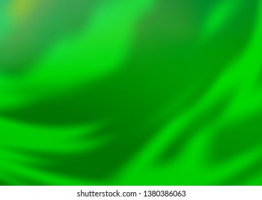 Light Green vector bokeh and colorful pattern. Creative illustration in halftone style with gradient. The elegant pattern for brand book.