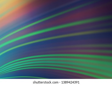 Light Green vector bokeh and colorful pattern. An elegant bright illustration with gradient. A completely new template for your design.
