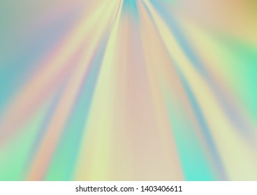 Light Green vector bokeh and colorful pattern. Shining colorful illustration in a Brand new style. A completely new template for your design.