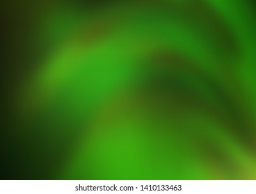 Light Green vector bokeh and colorful pattern. A completely new color illustration in a bokeh style. The blurred design can be used for your web site.