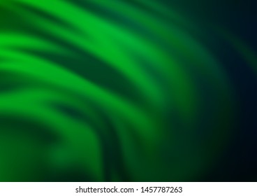 Light Green vector bokeh and colorful pattern. Colorful illustration in blurry style with gradient. The template for backgrounds of cell phones.