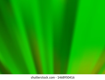 Light Green vector bokeh and colorful pattern. Modern geometrical abstract illustration with gradient. A completely new design for your business.