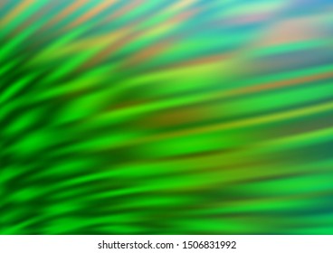 Light Green vector bokeh and colorful pattern. An elegant bright illustration with gradient. The blurred design can be used for your web site.