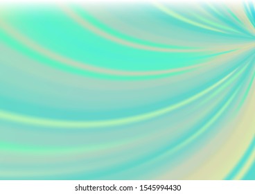 Light Green vector bokeh and colorful pattern. An elegant bright illustration with gradient. A completely new design for your business.