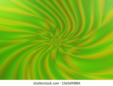 Light Green vector bokeh and colorful pattern. Colorful abstract illustration with gradient. A completely new design for your business.