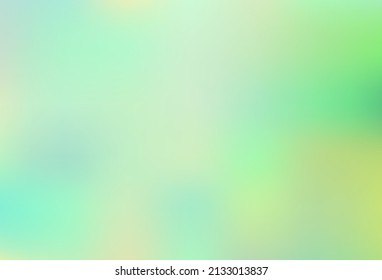Light Green vector bokeh and colorful pattern. Colorful illustration in abstract style with gradient. Template for cell phones.