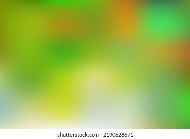 Lámpara vectorial verde claro y patrón colorido. Ilustración creativa en estilo de semitono con gradiente. Plantilla para cualquier libro de marca.