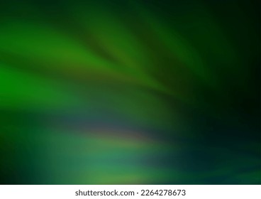 Light Green vector bokeh and colorful pattern. Shining colorful illustration in a Brand new style. A completely new template for your design.
