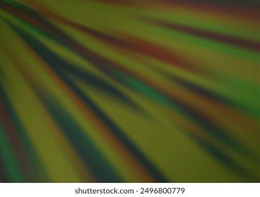 Light Green vector bokeh and colorful pattern. Colorful abstract illustration with gradient. Brand new style for your business design.