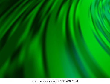 Light Green vector bokeh pattern. Creative illustration in halftone style with gradient. The elegant pattern for brand book.