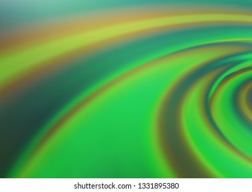 Light Green vector bokeh pattern. Colorful abstract illustration with gradient. The elegant pattern for brand book.