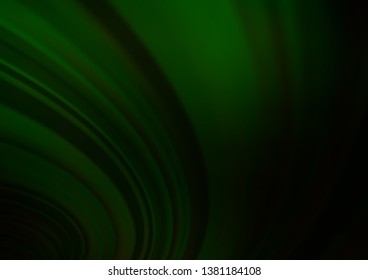 Light Green vector bokeh pattern. Glitter abstract illustration with an elegant design. A completely new template for your design.