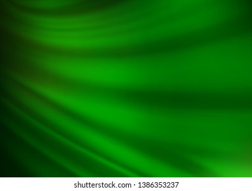 Light Green vector bokeh pattern. An elegant bright illustration with gradient. A new texture for your design.