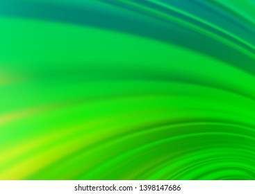 Light Green vector bokeh pattern. A vague abstract illustration with gradient. A new texture for your design.