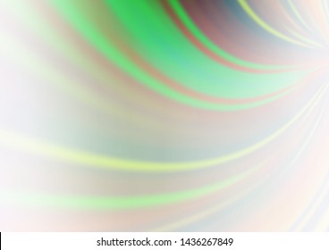 Light Green vector bokeh pattern. Glitter abstract illustration with an elegant design. The template can be used for your brand book.