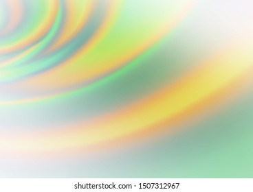 Light Green vector bokeh pattern. Colorful abstract illustration with gradient. The template for backgrounds of cell phones.