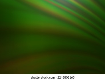 Light Green vector bokeh pattern. Creative illustration in halftone style with gradient. The background for your creative designs.