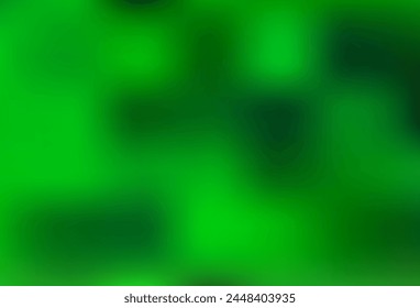 Light Green vector bokeh pattern. An elegant bright illustration with gradient. Brand new template for your design.