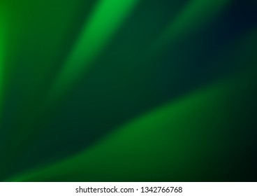 Light Green vector bokeh template. Glitter abstract illustration with an elegant design. Brand new design for your business.