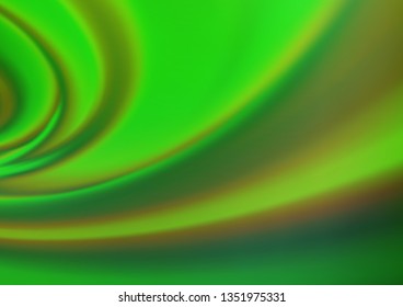 Light Green vector bokeh template. Glitter abstract illustration with an elegant design. Brand new style for your business design.