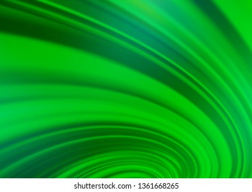 Light Green vector bokeh template. Colorful illustration in blurry style with gradient. The blurred design can be used for your web site.