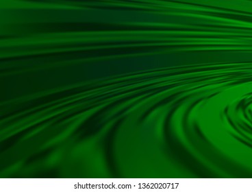 Light Green vector bokeh template. Creative illustration in halftone style with gradient. Brand new style for your business design.