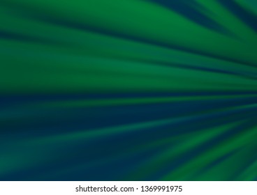 Light Green vector bokeh template. Colorful illustration in blurry style with gradient. A new texture for your design.