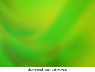 Light Green vector bokeh template. Colorful illustration in abstract style with gradient. The best blurred design for your business.