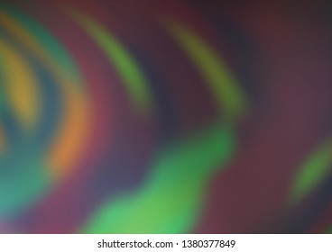 Light Green vector bokeh template. Glitter abstract illustration with an elegant design. The background for your creative designs.