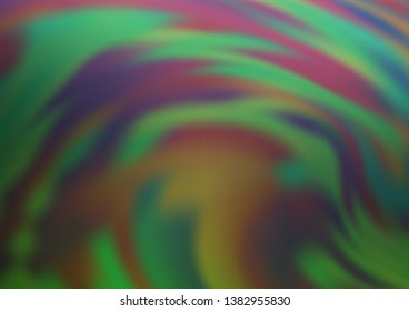 Light Green vector bokeh template. A completely new color illustration in a bokeh style. The background for your creative designs.