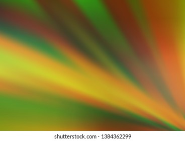 Light Green vector bokeh template. An elegant bright illustration with gradient. Brand new style for your business design.