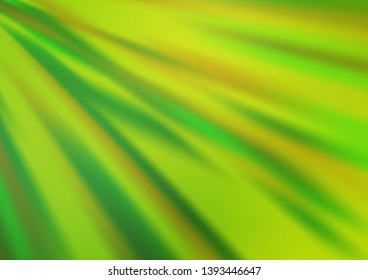 Light Green vector bokeh template. A completely new color illustration in a bokeh style. A completely new template for your design.