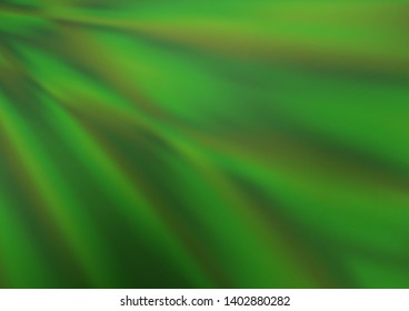 Light Green vector bokeh template. Colorful illustration in abstract style with gradient. A new texture for your design.