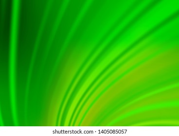 Light Green vector bokeh template. Colorful illustration in blurry style with gradient. The elegant pattern for brand book.