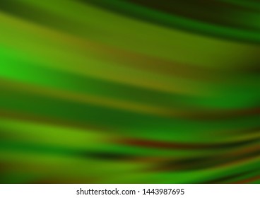 Light Green vector bokeh template. An elegant bright illustration with gradient. Brand new style for your business design.