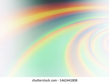 Light Green vector bokeh template. A vague abstract illustration with gradient. A new texture for your design.