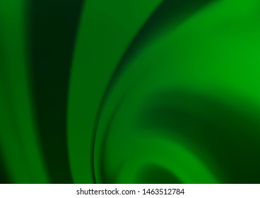 Light Green vector bokeh template. Creative illustration in halftone style with gradient. The elegant pattern for brand book.